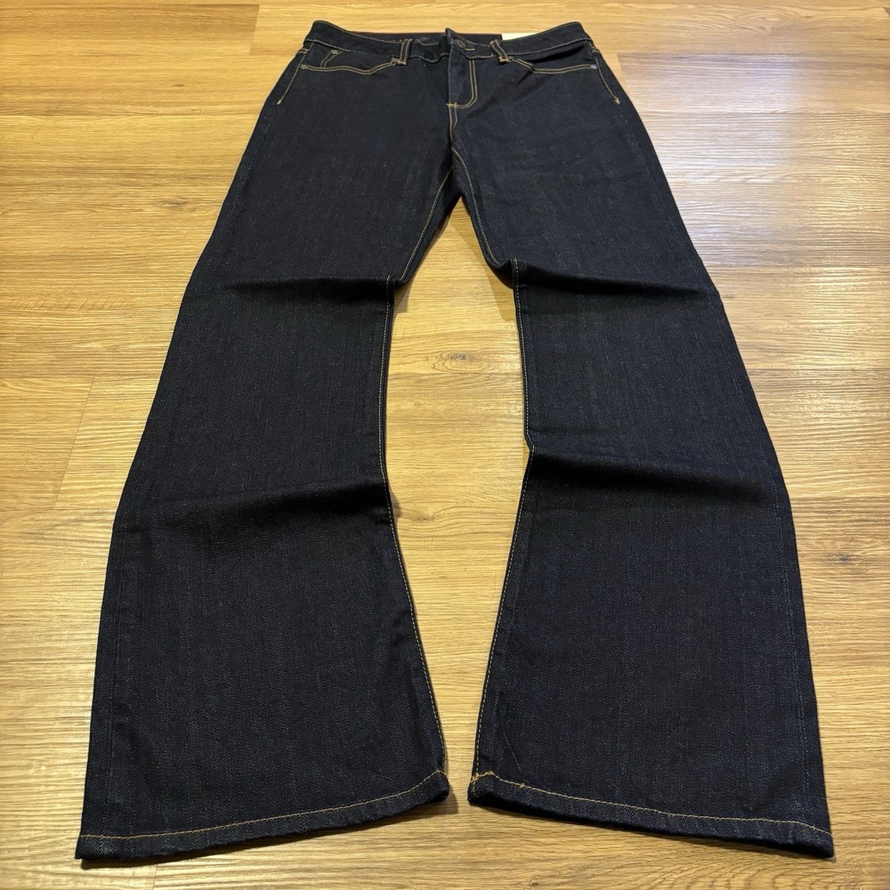 NWT Talbots Heritage Boot Jeans Women's 4/27 (29x33) Dark Indigo Denim Bootcut